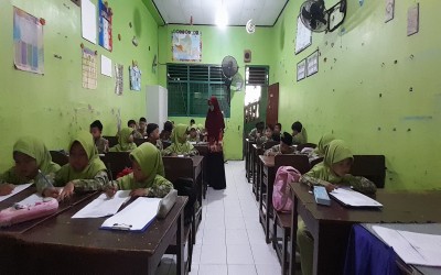 Hari Ketiga ASAS 2026, Siswa MIN 9 Bandar Lampung Tunjukkan Semangat dan Disiplin dalam Mengikuti Ujian