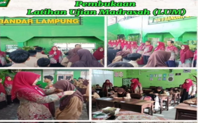 ‎MIN 9 Bandar Lampung Buka Latihan Ujian Madrasah Kelas VI, Siswa Ikuti Hari Pertama dengan Tertib ‎